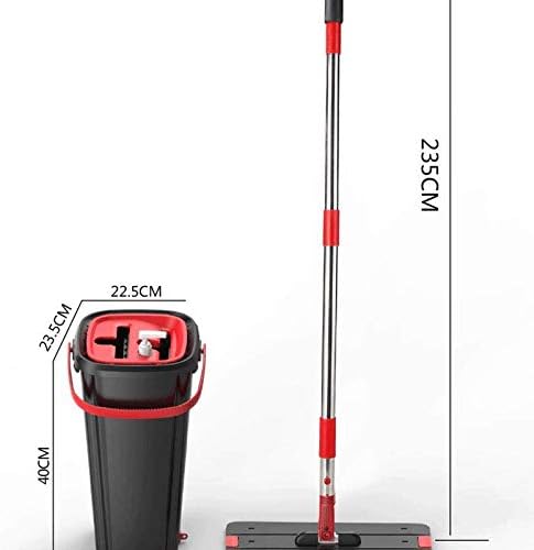 Microfiber Mop Floor Cleaning System - Washable Pads  Laminate Tile Dry Wet Reusable Dust Mops Walls Vinyl Kitchen