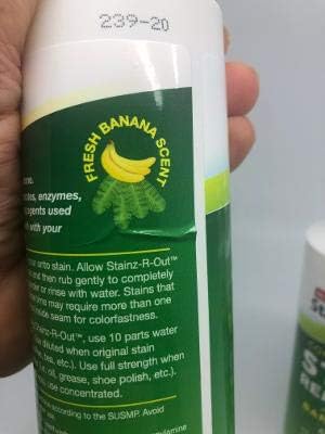 Ultra Stainz R Out 16 oz Concentrated Stain Remover - Original Banana Oil Formula from The Inventor.
