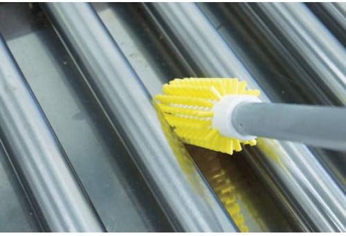 Vikan 5380-77-3 Stiff Tube Brush Polyester 3-3/32 x 6 OAL Blue