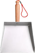 Beaupretty Stainless Steel Small Dustpan with Short Handle Lightweight Metal Dust Pan for Household and Children Compact 8.26X5.51In Tabletop Cleaning Tool