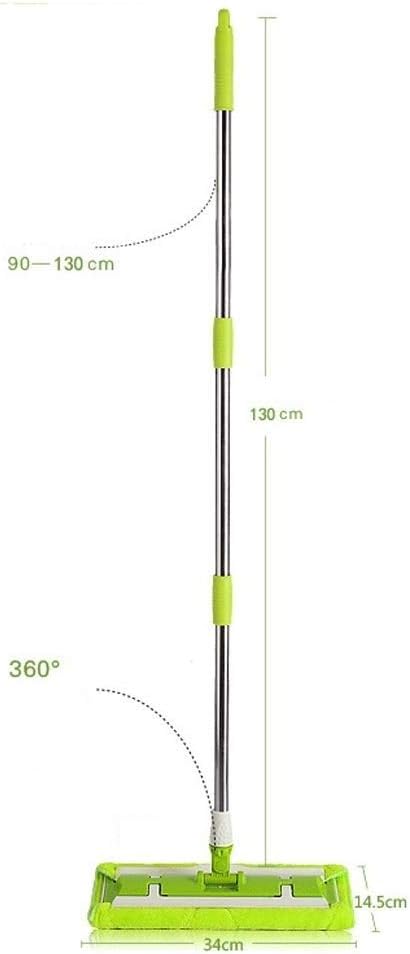 Microfiber Mop Hardwood Floor Pads and Stainless Steel Handle with Extension