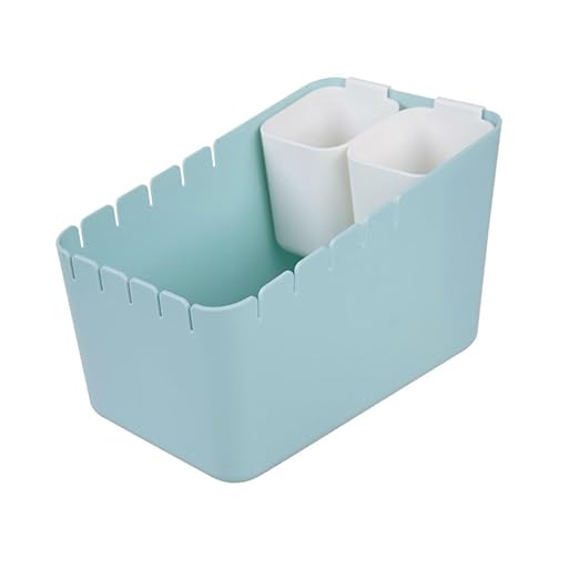 Desktop Trash Can with Wet Dry Separation Tabletop Wastebasket for Kitchen Office Home and Dormitory Use Practical Compact Garbage Bin with Sleek Modern Design