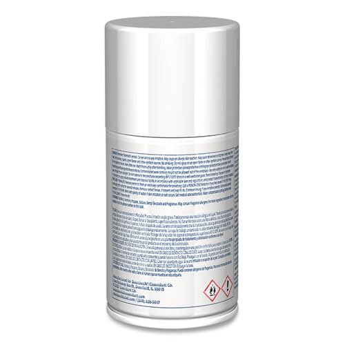 Boardwalk Metered Air Freshener Refill 12-Pack 7 oz Aerosol Spray Powder Mist Scent Fits Most Standard Dispensers Lasts For 30 Days