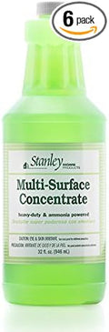 STANLEY HOME PRODUCTS Try-It Premium Multi-Surface Cleaner Concentrate - Professional All-Purpose Floor Countertop &amp Tile Cleaner For Cleaning Vinyl Ceramic and Grout (6 Pack)