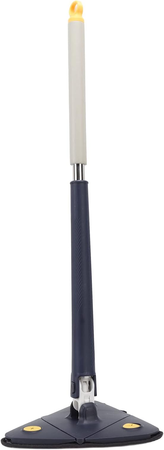 Extendable Triangle Mop Rotary 360 Degree Adjustable Cleaning Mop Premium ABS Stainless Steel for Home Bathtub Floor Wall Windows Corners