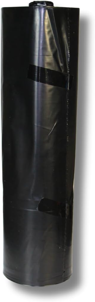 55 Gallon Black Trash Bags – 36 x 58 in 1.5 mil | Heavy-Duty Garbage Bags for Commercial Janitorial &amp Industrial Use | No Handles No Ties | Tear-Resistant Liners (100 Pack)