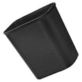 Zerodeko Thickened Plastic Trash Can for Bedroom Bathroom Office Hotel Rectangular Garbage Storage Container Wastebasket Without Lid Fire Resistant Bin for Home and Commercial Use