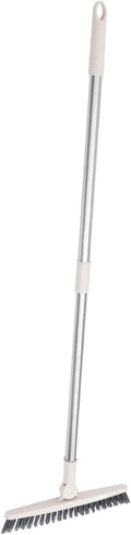 2pcs Floor Scrub Brush Rotatable Handle Cleaning Tool for Bathroom Tile Grout and Window Tracks Stiff Bristles for Crevice Cleaning Easy to Use Versatile Design