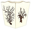 Marye-Kelley WB1263-Brown Coral Wastepaper Basket