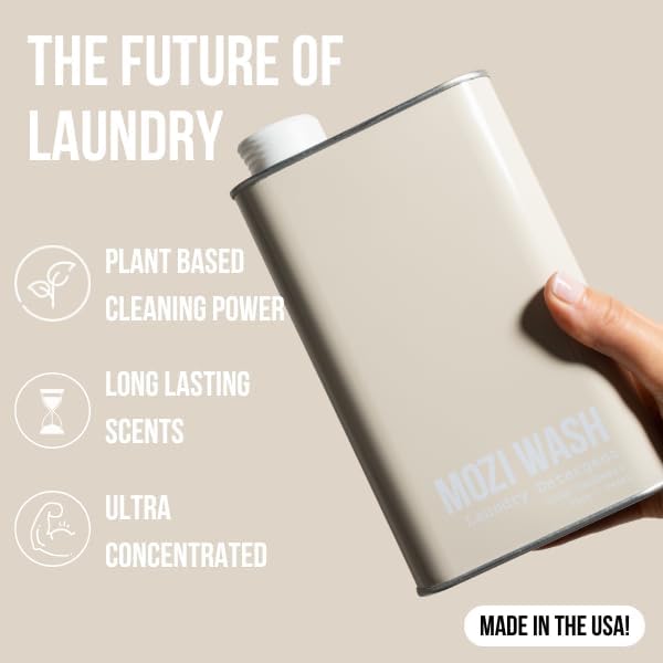 BUNDLE: Central Coast + Sugar Dew Laundry Detergent Liquid 100+ Loads Concentrated Plant Based Cruelty &amp Dye Free Phosphate &amp Paraben Free 2 Pack - 32 oz Recyclable Bottles