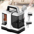 Portable Carpet and Upholstery Cleaner Handheld Spot Cleaner with Dual Brush Head for Carpets Rugs Stairs and Cars
