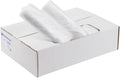 High Density Clear Trash Can Liners 33 Gallon 33x40 Inches 16 Micron 250 Count