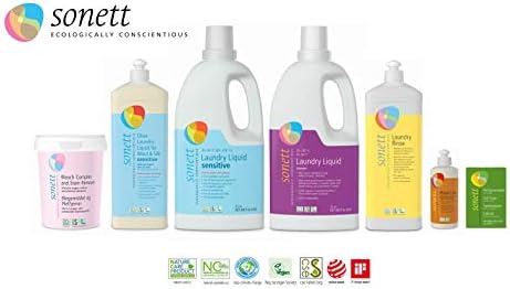 Sonett Organic Stain Removers Spray for clothes effective against fruit Cocoa Ballpoint Grease stains for delicate textiles of Wool and Silk (6 Count)