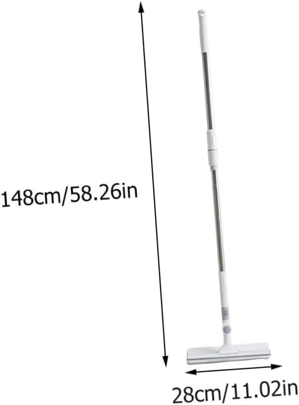 Multi-Purpose Glass Cleaning Squeegee Extendable Handle Dual-Sided Window Cleaner Tool for Home and Auto Efficient Water Removal Mop for Indoor/Outdoor Use