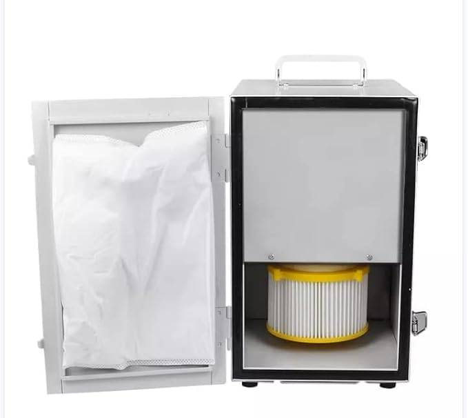 Portable Lab Dust Collector Vacuum Cleaner Machine Dust Collector Suction Single-Row Machine JT-26
