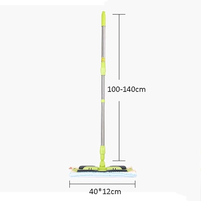 Mop - Self Wringing  Lazy Flip Flat Spin Wet and Dry with Stainless Steel Handle
