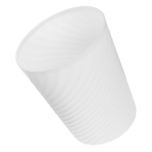 Office Trash Can with Press Ring Small Plastic Waste Basket for Bathroom Bedroom Kitchen and Household Use and Versatile Garbage Can for Small Spaces