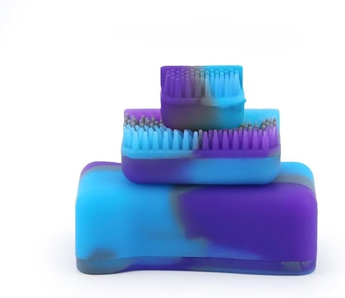 Green Piece® Magnetic Glass Cleaner Kit (Made in USA) – 2 Bottles of 16 oz Glass Cleaner with Purple Magnet Scrubber for Easy Grime Eco-Friendly Solution for Glass Ceramic Metal Surfaces