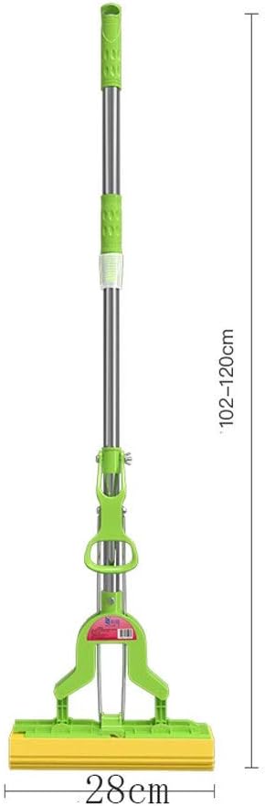 Sponge Mop Dry and Store Floor Cleaning Solution Self Lazy
