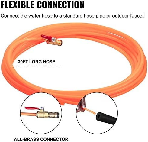 Telescopic Pole Kit Cleaning BrushWater Fed Pole Kit 30ft 36ft Length Water Fed Brush 9m 11m Water Fed Cleaning SystemCleaning and Washing Tool for Window Glass Solar Panel11M/36FT