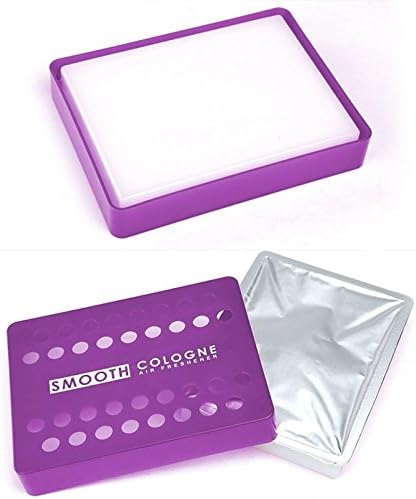 4x200 Gram 1 H x 4 W x 5.4 L Smooth Cologne Sexy Soap Scent ABS Plastic/Gel Based Brick Style Indoor/Interior/Home/Car/Restroom/Bathroom Air Freshener Odor Eliminator Deodorize