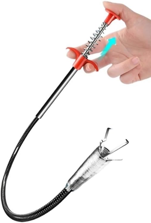 drain clog remover Desbloqueador De Tubería De Alcantarillado Tapón Removedor De Orificios Cepillo De Limpieza De Fregadero De Alcantarillado De Pelo De Baño Limpiador De Drenaje Herramientas De L