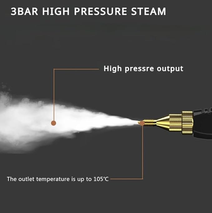 Portable Steam Cleaner High Temperature Pressure Jet Washer Machine for Home Car Kitchen Air Conditioner
