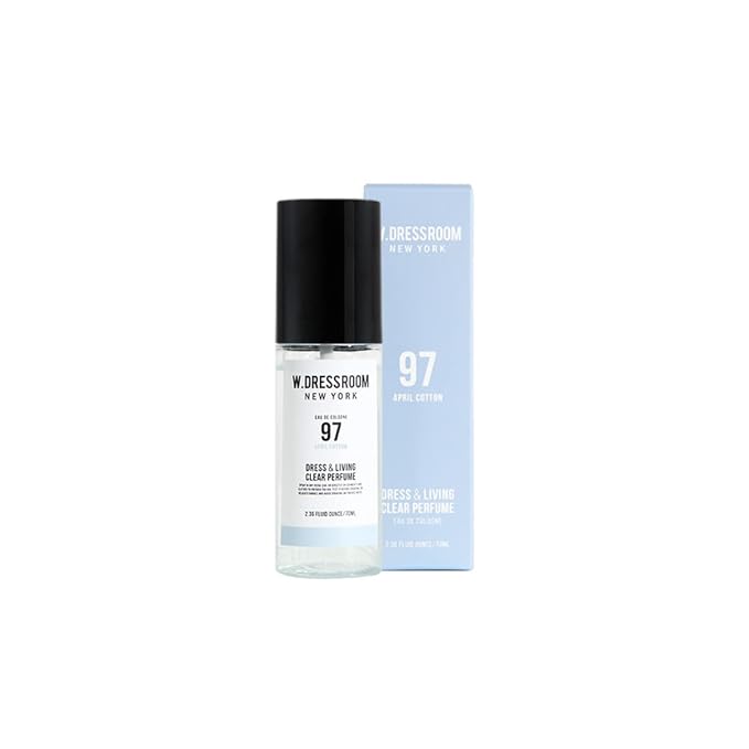 W.Dressroom Dress &amp Living Clear Perfume Set of 2 (70ml) (NO.97 April Cotton + No.49 Peach Blossom)