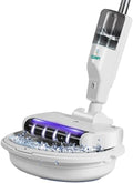 Ecofy 3-in-1 Cordless Vacuum Cleaner Spray Humidification One-Click Cleaning for Carpets/Hardwood Floors 500ml Dustbin