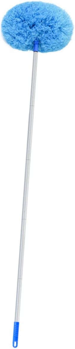Extendable Duster Handle for High Ceilings Ceiling Fan Cleaning Cobweb Removal Flexible Microfiber -Saving Storage for