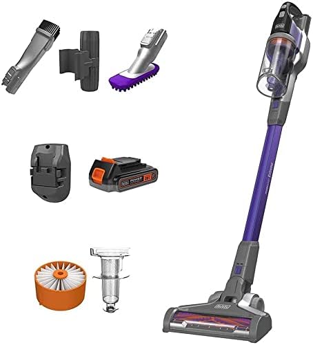 Black + Decker BHFEV182CP-QW 18V 2Ah 4-in-1 PowerSeries Extreme Pet Vacuum Cleaner