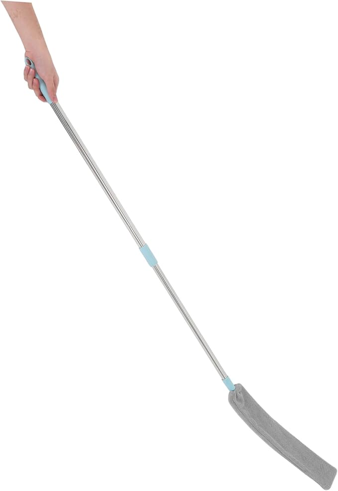 Retractable Gap Duster Cleaner Microfiber Cloth Extendable Long Handle for High Ceilings Furniture and Tight Spaces Essential Cleaning Tool for Home and Office