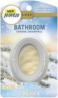 Feb-reze Bathroom Air Freshener Odor-Fighting DeodorizingSerene Snowfall Scent 1 Count
