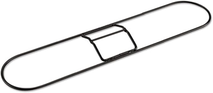 Metal Snap-On Dust Mop Frame 36 x 5 Clip-On Style Black