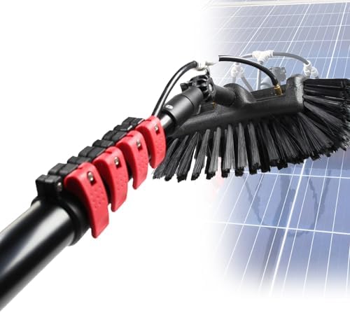 3.6-12m High Cleaning Telescopic Pole Telescopic Window Cleaner Extendable Greenhouse Roof Cleaner for Glass Wall Photovoltaic Panel Cleaning