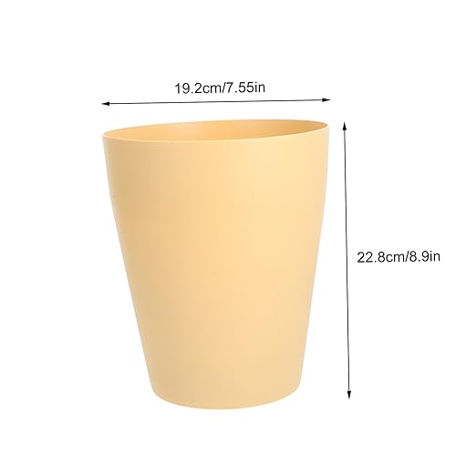 3Pcs Small Lidless Wastebasket Versatile Open Top Trash Can for Home Office and Bathroom Material for Easy Disposal and Capacity