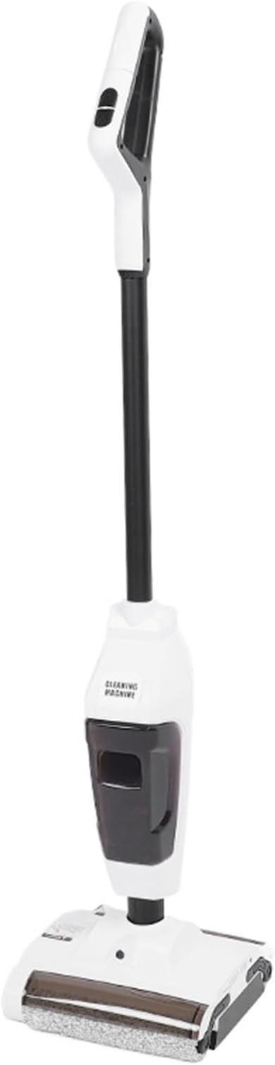 CHICIRIS Cordless Vacuum Mop Dual Rollers Wet Dry Floor Cleaner with 2 Speed Levels and Automatic Disk for Home Rug Carpet