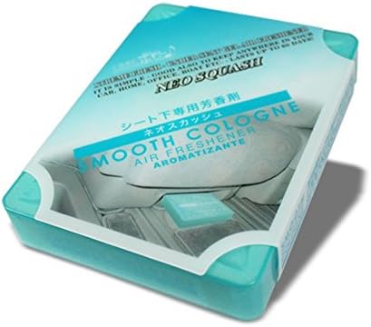 4x200 Gram 1 H x 4 W x 5.4 L Smooth Cologne Neo Squash Scent Scent ABS Plastic / Gel Based Brick Style Indoor/Interior/Home/Car/Restroom/Bathroom Air Freshener Odor Eliminator Deodorize