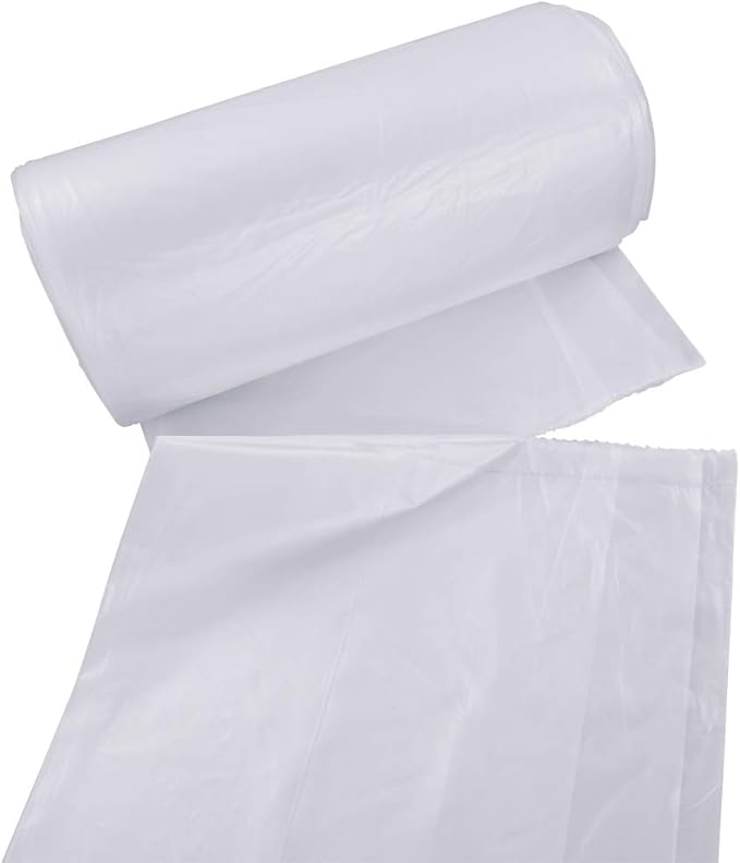 Ramddy Clear Large Trash Bags 30 Gallon Leaf and Lawn Bags 70 Counts