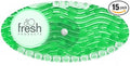 Fresh Products Curve Air Freshener for Small Spaces with Holders and Date Tab Reminders Versitile Placement Freshens for 30 Days No Batteries Required Cucumber Melon 10 pk