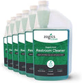 Zogics Organic Acid Restroom Cleaner Case of 6-32 oz Bottles - Each Bottle Makes up to 16 Quarts - Meets ECOLOGO Standards