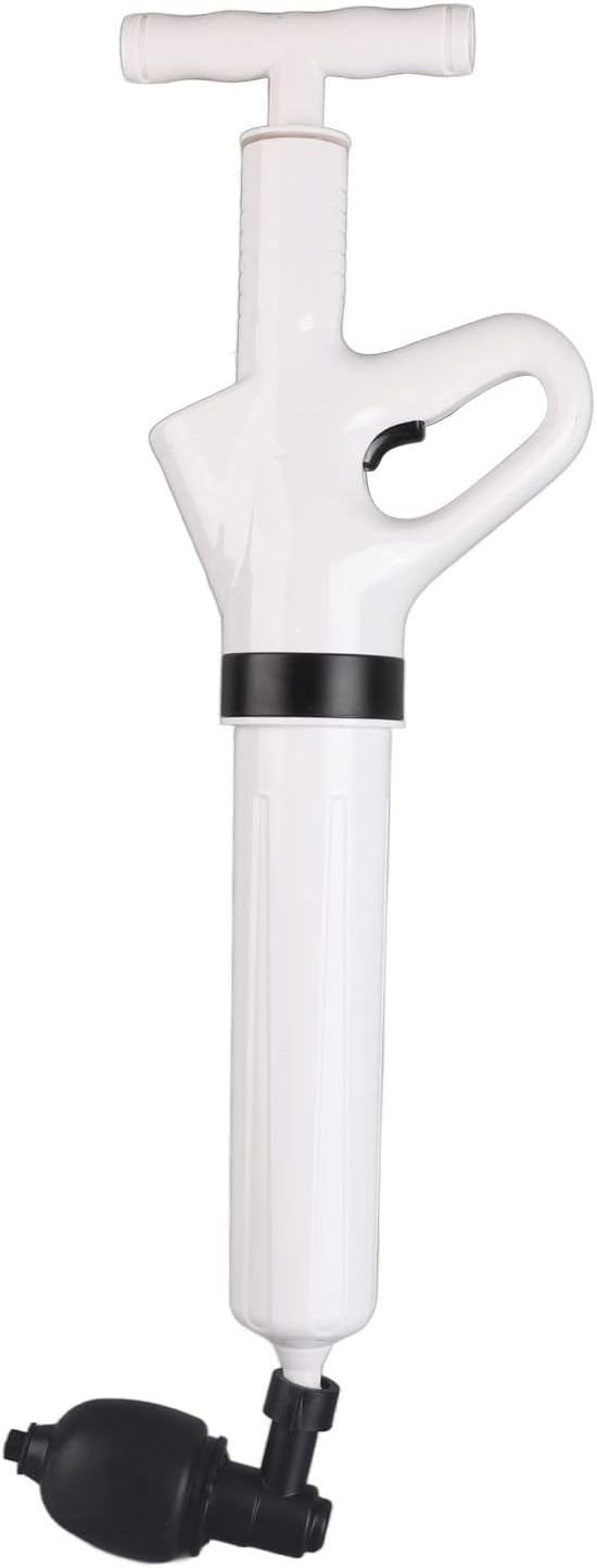 Toilet Plunger Heavy Duty Drain Clog Blaster High Pressure Air Drain Blaster Cleaner High Efficient Powerful Pneumatic Dredge Equipment for Unclogging of Pipes Closers Pipes Sewers