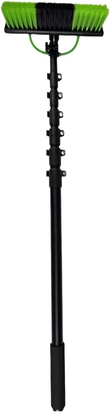 Solar Panel Cleaning Brush Water Supply Telescopic Pole Window Cleaning With Brush Cleaner Solar PanelWater Fed Pole