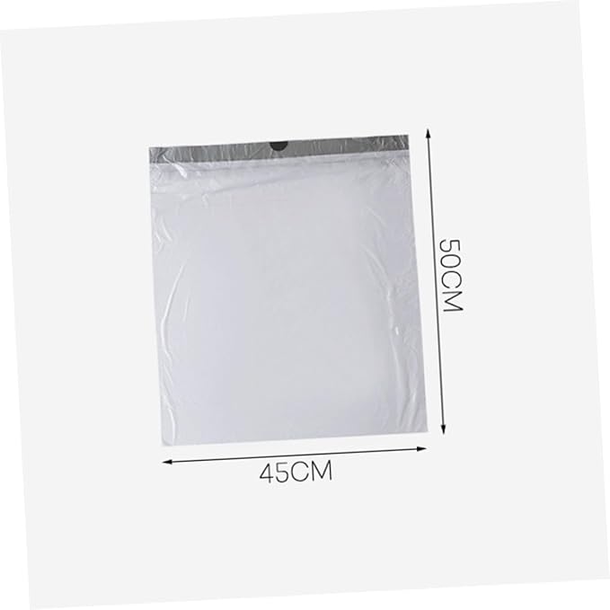 Ciieeo Drawstring Trash Bags Disposable Garbage Bags 90pcs with Handles for Kitchen and Household Waste Management Random Color