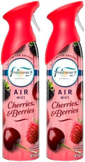 Feb~reze Air Freshener Spray Odor Fighting Room Spray Cherries &amp Berries - 2 count