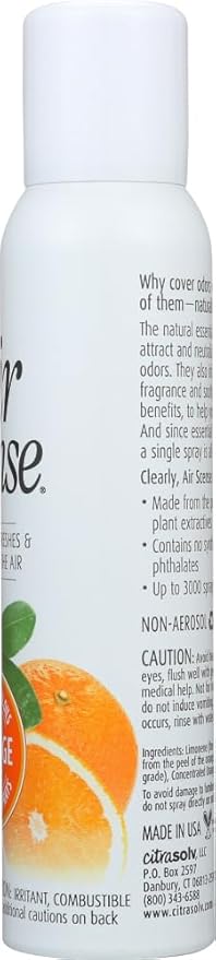 Air Scense Air Freshener - Orange - Case of 4 - 7 oz