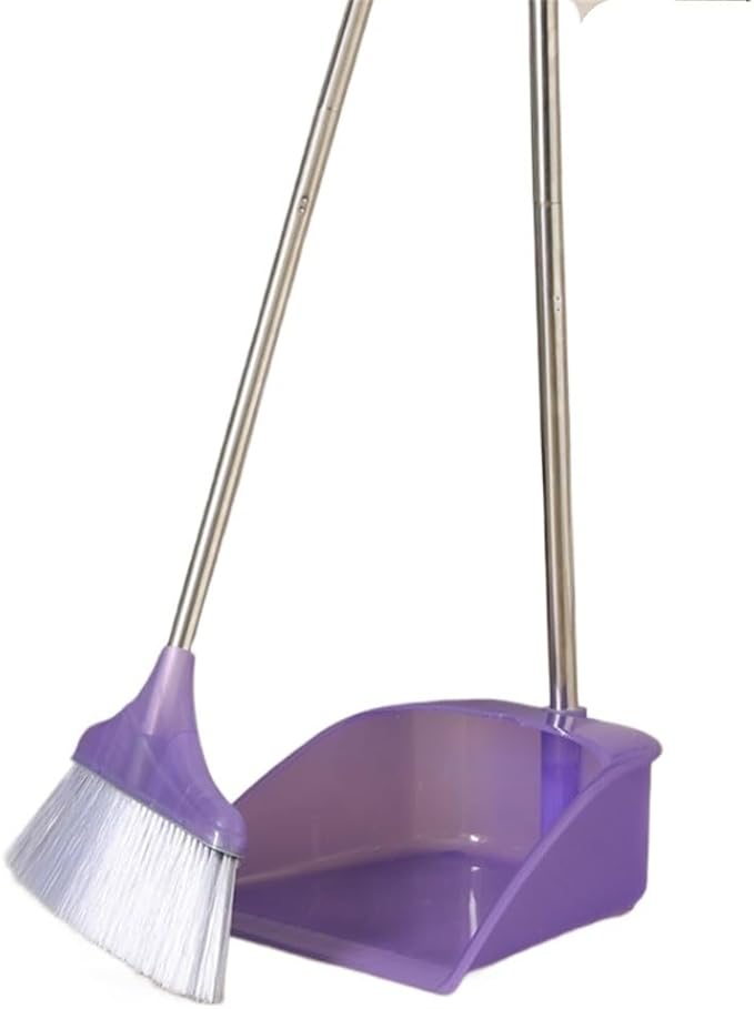 Whirlwind Set Sweep Stainless Steel Rod Broom Housekeeping Bathroom Plastic Household