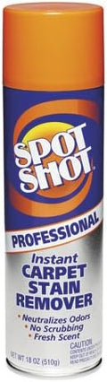 Professional Instant Carpet Stain Remover Light Scent18oz.Spray Can 12/Carto