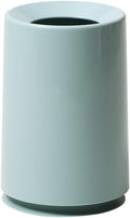 ideaco Round Trash Can 2.1 gal (6 L) Diameter 7.9 x Height 11.8 inches (20 cm) x Height 11.8 inches (30 cm) TUBELOR Light Blue (Tubular Light Blue)