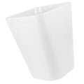 Luxshiny Sturdy Plastic Waste Basket Large Trash Bin for Bedroom Litter Trash Can Waste Bins